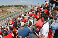 Tribuna F, GP Barcelona <br/> Circuit de Catalunya